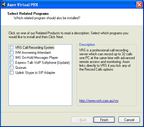 Guía de Configuración de AXON Virtual PBX