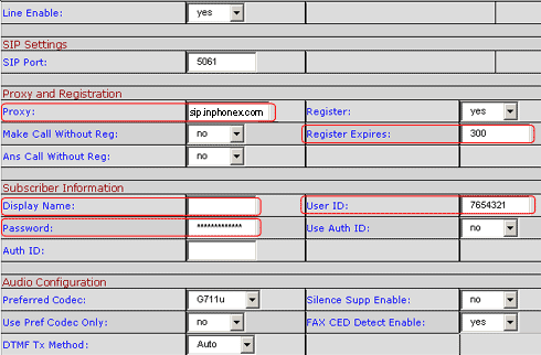 Linksys SPA3102 Configuration