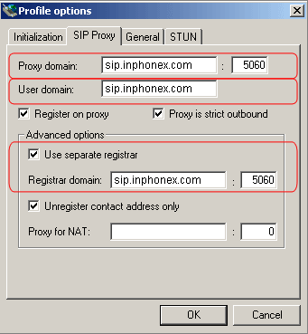 SJ Labs SJPhone Softphone Configuration